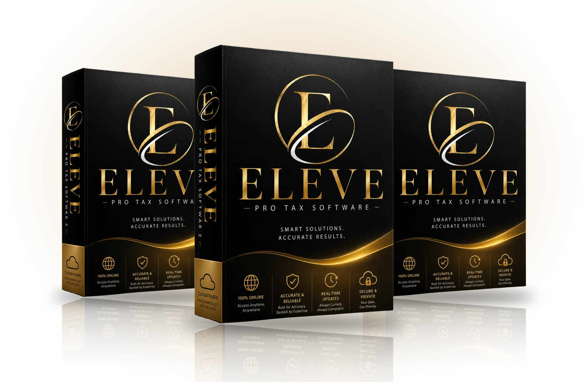 Eleve Pro tax software boxes